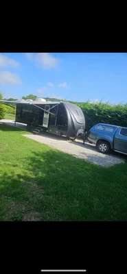 7 Berth  American Caravan King Size Master Bed With Air Con 2 X 55 Inch Smart To - Image 1 of 4