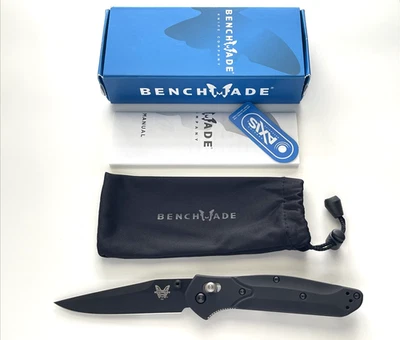 Benchmade 943BK Osborne Folding Knife S30V Black USA - Image 1 of 4