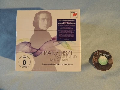 Sealed 25 CD Box Liszt Master and Magician Horowitz Limited +  Bonus DVD | - Bild 1 von 4