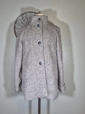 Katherine Kelly Soft Wool Alpaca Full Lined Coat Size 12 Made In Peru - Image 1 of 4
