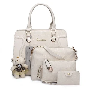 Women's Fashion Handbags Tote Bags Shoulder Bag Top Handle Satchel Purse Set ... - Picture 1 of 7