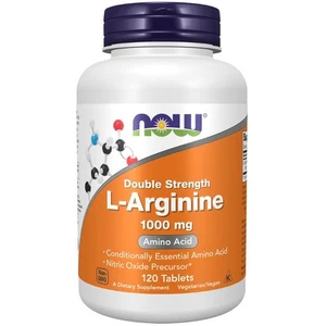 L-Arginina 1000 mg 120 Comprimidos Now Foods - Imagen 1 de 2