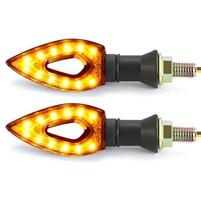 Motorcycle Turn Signal Lights For Kawasaki Vulcan 1500 1600 1700 2000 500 800 - Image 1 of 4