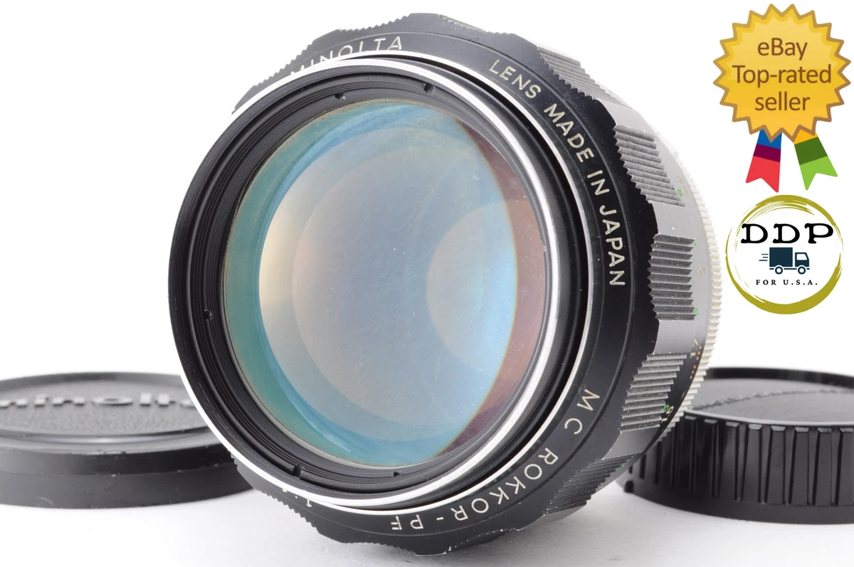 Minolta 85mm Focal Camera Lenses for sale | eBay