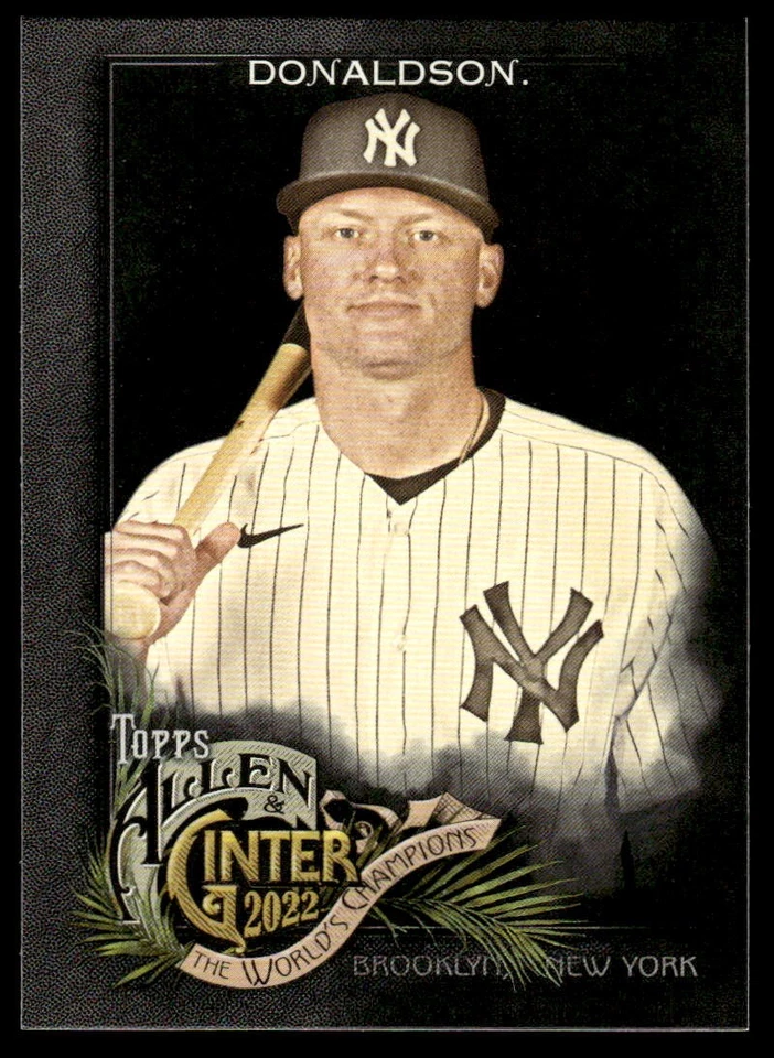2022 Topps Allen & Ginter X Josh Donaldson #10 New York Yankees Baseball Card - Image 1 of 2