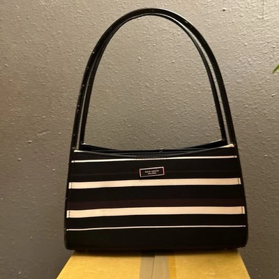 Kate Spade New York Stevie Westchester Handbag Forever Stripe Satchel Shoulder - Image 1 of 4