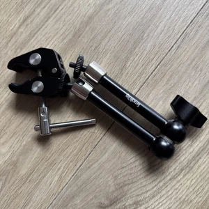 SmallRig Klemme mit 1/4" und 3/8" Gewinde und 9,8 Zoll verstellbar Magic Arm - Bild 1 von 6