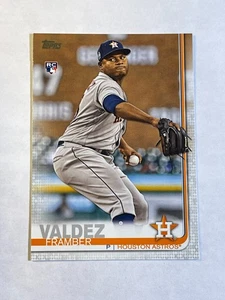 2019 Topps - Framber Valdez #376 Rookie Card (RC) Houston Astros - Picture 1 of 2