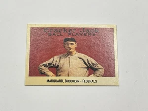 1993 Cracker Jack Mini Richard Rube Marquard #9 Brookkyn-Federals 1915 Set #43 - Picture 1 of 2