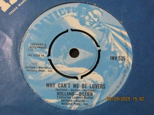 HOLLAND-DOZIER-WHY CAN'T WE BE LOVERS-INVICTUS - Imagen 1 de 2
