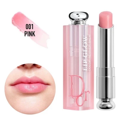 DIOR ADDICT LIP BALM GLOW ~001 PINK~ FULL SZ ~ BNIB ~ FREE SAME DAY SHIP w/track - Image 1 of 3