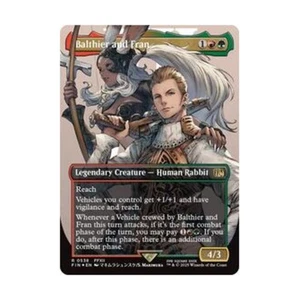 WOTC Universes Beyond: FI Balthier and Fran (Borderless) (Surge Foil) (053 NM - Photo 1 sur 1