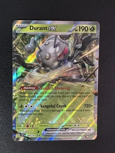 Pokemon TCG Durant ex - SV08: Surging Sparks 004/191 Double Rare - Picture 1 of 2