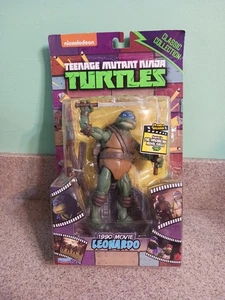 Teenage Mutant Ninja Turtles Colección Clásica 1990 Película Leonardo LEER - Imagen 1 de 9