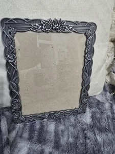 "Marco de fotos vintage de peltre EXCELENTE ESTADO 11 1/2"" X 9 1/2""" - Imagen 1 de 6