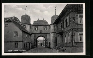 Ansichtskarte Tann i. Rhön, Blick zum Stadttor - Picture 1 of 2