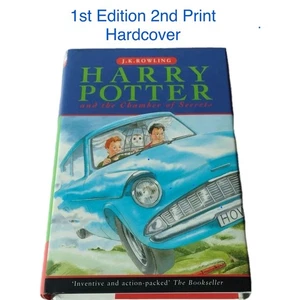 Harry Potter and the Chamber Of Secrets Hardcover First Edition 2nd Print DJ AUS - Bild 1 von 18