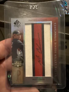 2007 Sp Authentic Matt Chico Auto Rookie Patch 64/75 - Picture 1 of 2