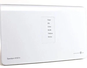 T-COM SPEEDPORT W 921V 300 Mbps 4-Port 1000 Mbps Router MODEM ADSL2+ VDSL W921V - Picture 1 of 6