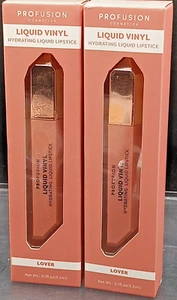 (2 Pack) Profusion Liquid Vinyl Hydrating Lipstick -#Lover - 0.1 Fl Oz Each Pack - Picture 1 of 4