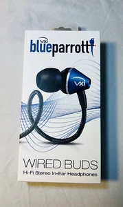 BlueParrott VXI Wired Buds Hi FI Sounds, Answer Calls, Inline Microphone  - Zdjęcie 1 z 3