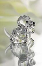 SWAROVSKI CRYSTAL BEAGLE PUPPY SITTING 158418 MINT BOXED RETIRED RARE