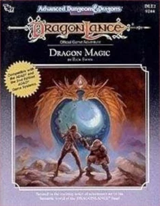 DLE2 Dragon Magic Dragonlance Advanced Dungeons Dragons AD&D Weis 2nd Edition - Imagen 1 de 1