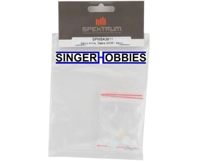 Spektrum SPMSA3811 SA381 Servo Gears & Replacement Arm Set HH - Image 1 of 2