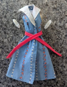 Vintage 1979 Superstar Barbie Christie PJ Beginners Fashion 1370 Dress + Shoes! - Picture 1 of 12