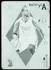 2012-13 Panini Select 1st YEAR  ALL-STAR SELECTIONS BLACK PLATE 1/1 Dwyane Wade