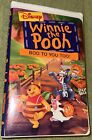 Winnie the Pooh - Boo to You Too (VHS, 1997) Disney - Clamshell