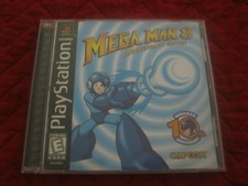 Mega Man 8 (PS1, 1997). Complete with Manual. Tested & Working!