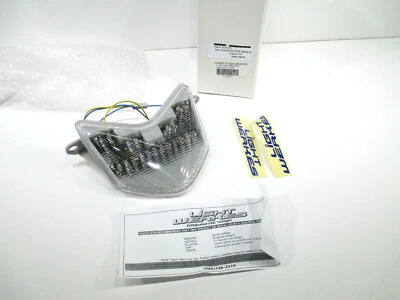 05-06 Luz trasera LED transparente Kawasaki Ninja ZX6R Competition Werkes TL-K606-C nueva Foto 1 de 4