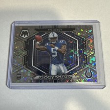 Mosaic 2023 Anthony Richardson Rookie Silver Disco Prizm No Huddle NFL Debut