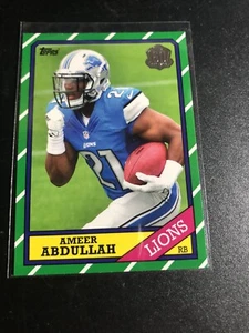 Ameer Abdullah 2015 Topps 60th Anniversary Card #T60-AA - Picture 1 of 2