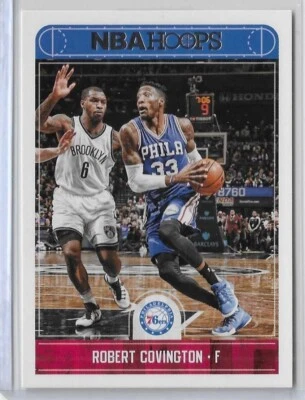 2017-18 Panini NBA Hoops Basketball Robert Covington Card #4 Philadelphia 76ers - Image 1 of 2
