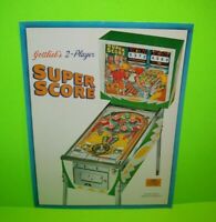 1967 Gottlieb Super Score Pinball Machine Rubber Ring Kit 