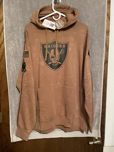 Las Vegas Raiders AUTHENTIC Nike NFL 2023 Salute to Service Hoodie Sweatshirt XL - Bild 1 von 7