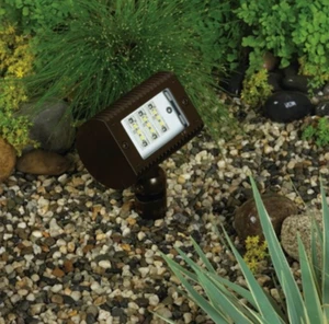 Kim Lighting EL215DB 120V Die-Cast Aluminum Micro Flood Light- Dark Bronze - Picture 1 of 3
