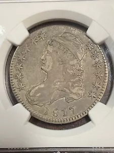NGC VF30 1817 CAPPED BUST HALF DOLLAR GREAT EYE APPEAL - Picture 1 of 3