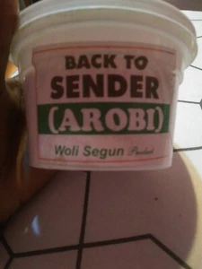 Zurück zum Absender spirituelle Seife AROBI sendet schlechtes Omen oder feindlichen Wunsch zurück an den Absender. - Bild 1 von 2