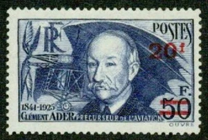 FRANCIA - 1940 - SOBREIMPRESIÓN CLÉMENT ADER - EN MUY BUEN ESTADO** - Imagen 1 de 1