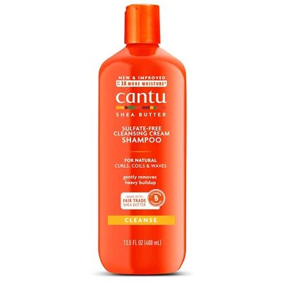 Xampu creme de limpeza sem sulfato Cantu, fl oz 13,5 - Imagem 1 de 4