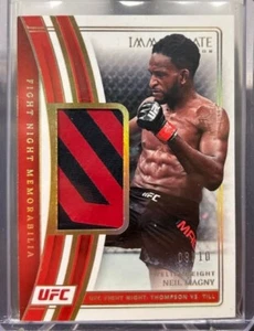 2023 Panini Immaculate UFC Fight Night Memorabilia Neil Magny /10 - Picture 1 of 2