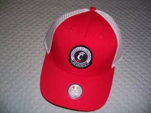 Champion Men's Cincinnati Bearcats Classic Red white Adjustable Hat cap NWT Mesh - Picture 1 of 2