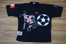 SWITZERLAND NATIONAL TEAM HOPP SCHWEIZ WORLD CUP 1994 USA FOOTBALL VINTAGE SHIRT