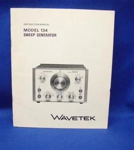 Wavetek Modell 134 Sweep Generator Handbuch mit Schaltplänen - Bild 1 von 1