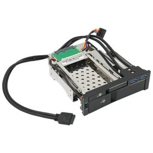 Hard Disk Enclosure Dual Ports LED Indicator Shockproof Reliable Easy To Use CB - Afbeelding 1 van 22