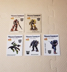 Lote de 5 pegatinas Transformers El último caballero - Imagen 1 de 1