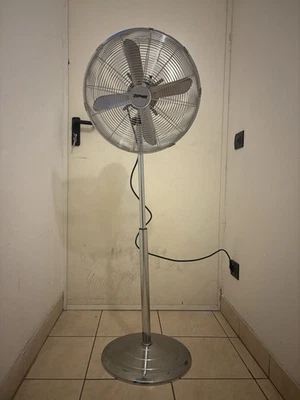 Zephir PF40CR 40cm Ventilatore Industriale a Piantana - Cromato - Immagine 1 di 4